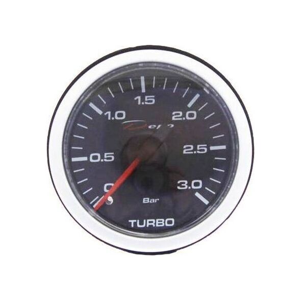 DRacing ZEGAR DEPO CSM 52mm - TURBO MECHANICAL 0 do 3 BAR