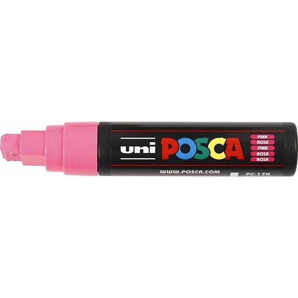 Marker Posca różowy 15 mm