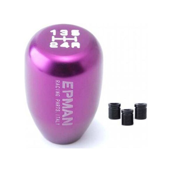 Epman_F Aluminiowa gałka zmiany biegów 5B Uniwersalna Purple