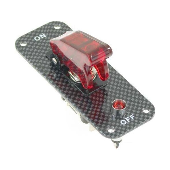 MTuning_F Włącznik PRO 1 Master Red Carbon