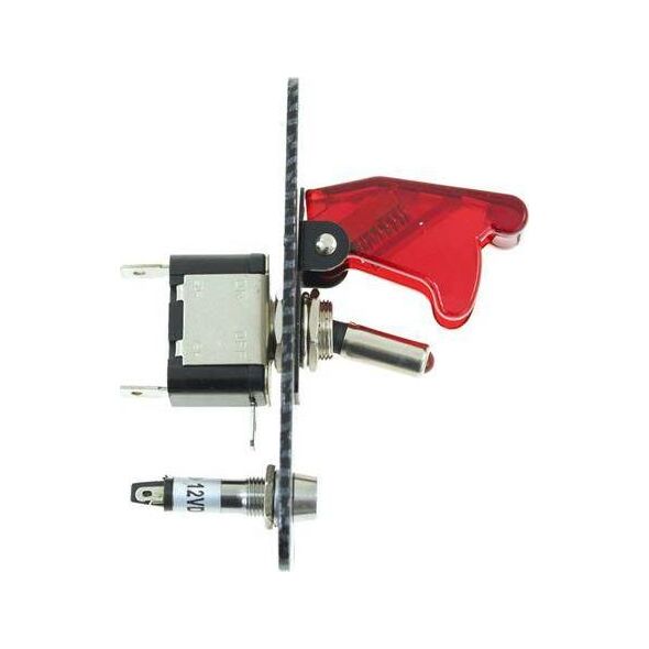 MTuning_F Włącznik PRO 1 Master Red Carbon