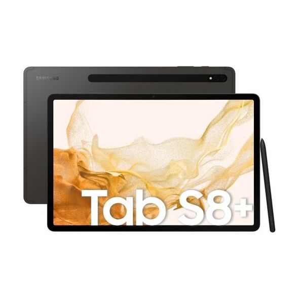 Tablet Samsung Galaxy Tab S8+ 12.4" 128 GB 5G Szary (SM-X806BZAAEUE)