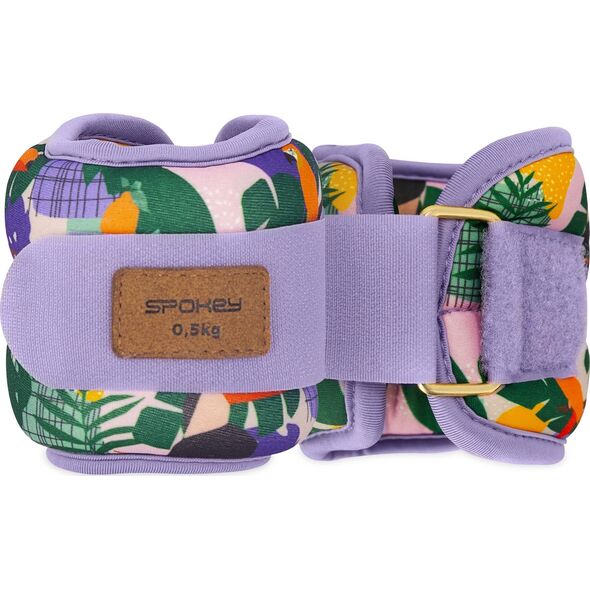 Spokey Obciążenia na kostki i nadgarstki Spokey HOME JUNGLE 2x 0,5 kg 12533564 5905339415233