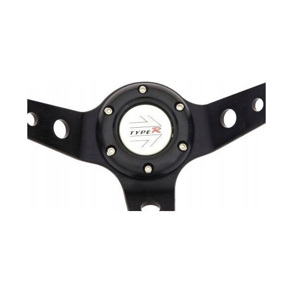 MTuning Kierownica Pro 350mm offset:80mm Skóra Black