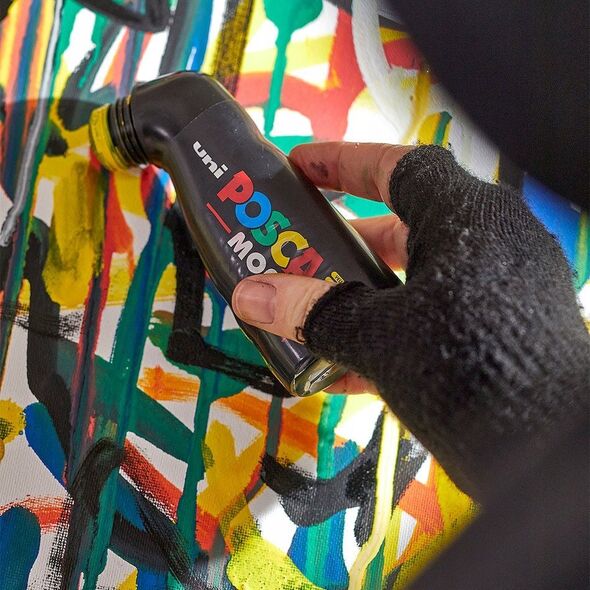 Posca POSCA Marker UNI  MOP´R PCM-22 schwarz