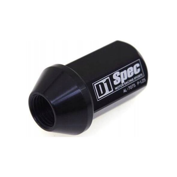 D1Spec Kute nakrętki D1Spec Alu 12x1,25 Czarne