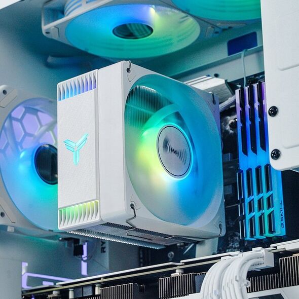 Chłodzenie CPU Jonsbo Jonsbo CR-1000 EVO CPU-Kühler, RGB - weiß