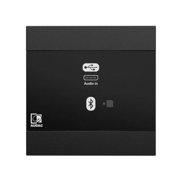 Audac AUDAC NWP400/B Sieciowy panel wejściowy audio - USB Type-C Wersja czarna 13337859 5414795046917