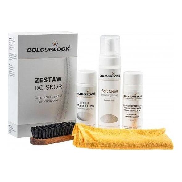 Colourlock Colourlock Zestaw do czyszczenia skóry Soft z mleczkiem pielęgnującym