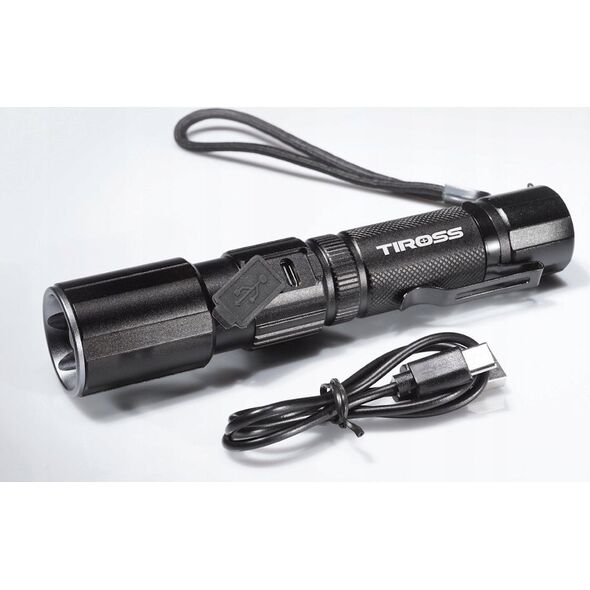 Latarka Tiross TIROSS LATARKA LED 1000 lm AKUMULATOROWA TS1890