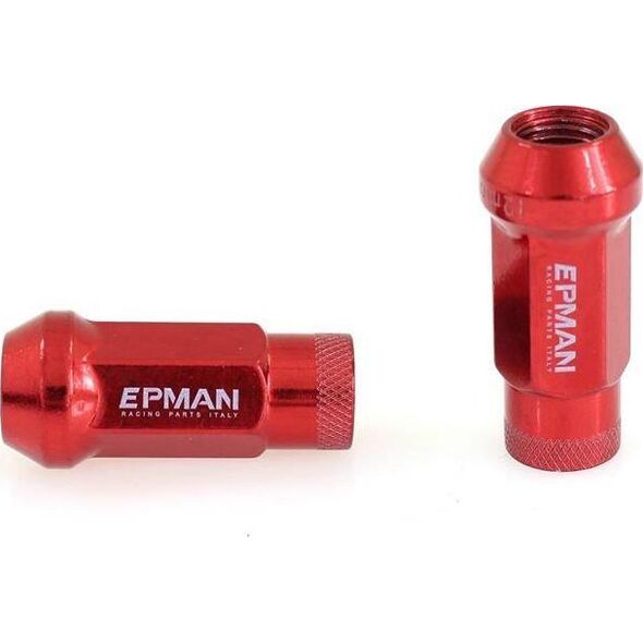 Epman_F Nakrętki M12x1.5 Stal 48mm EPMAN Red Stożek