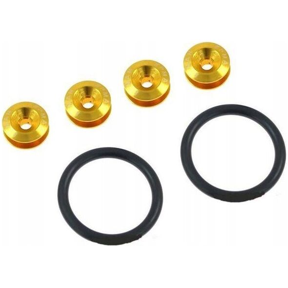 MTuning Zapinki Uchwyty Zderzaka Klapy Quick Release Gold