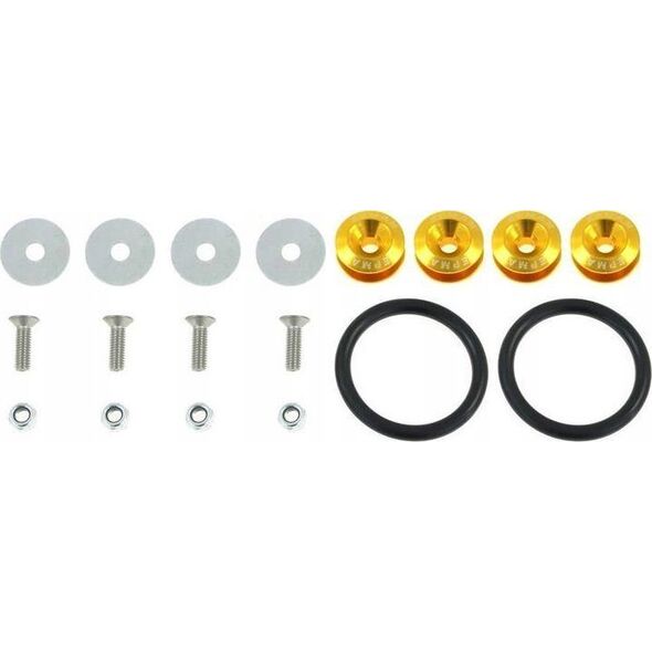MTuning Zapinki Uchwyty Zderzaka Klapy Quick Release Gold