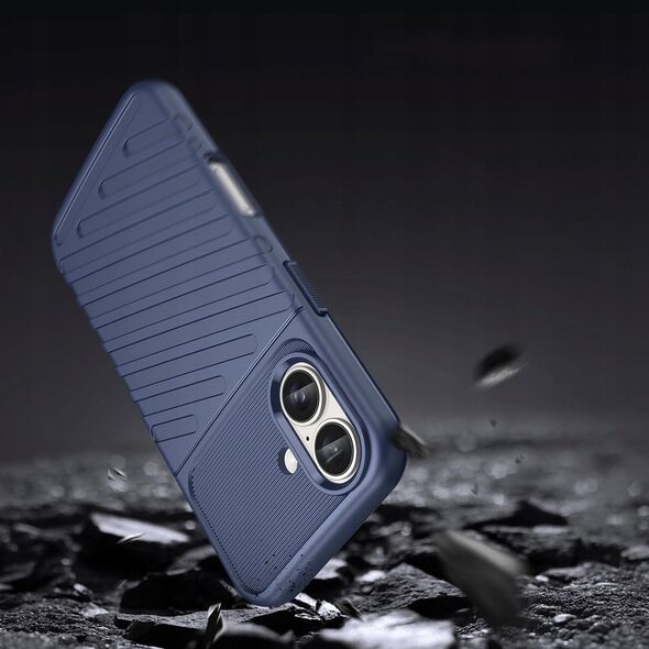 Hurtel Etui silikonowe Thunder Case do iPhone 16 Plus - niebieskie 14202329 5907769364860