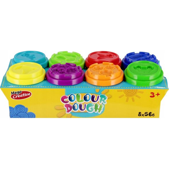 Mega Creative MASA PLASTYCZ 8KOL 56G 23X7X11 DOH MC TUB  24/48 14266507 5905523669107