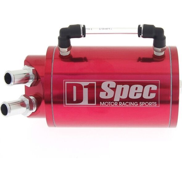 D1Spec Oil catch tank D1Spec 15mm Black