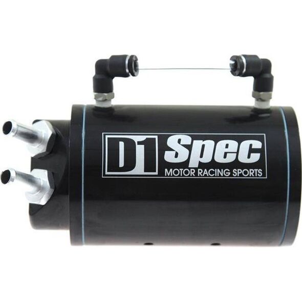 D1Spec Oil catch tank D1Spec 15mm Black