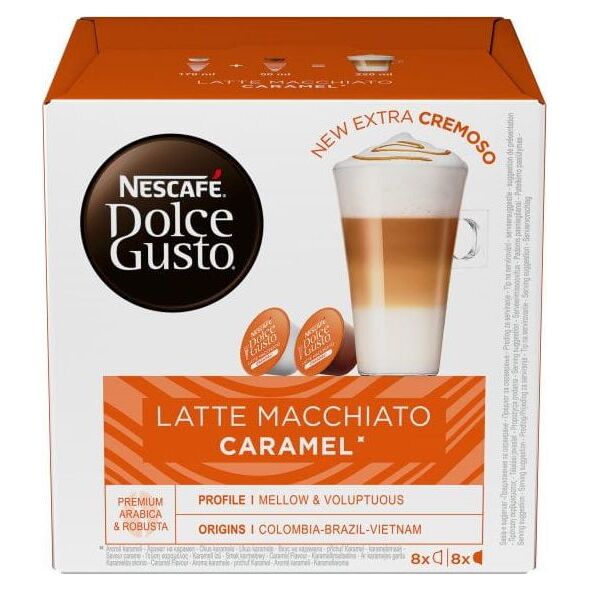 Nescafe NESCAFE DOLCE GUSTO Latte Macchiato Caramel 16 kap