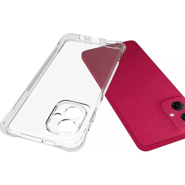 4kom.pl Etui ochronne FlexAir Pro do Motorola Moto G55 5G Clear