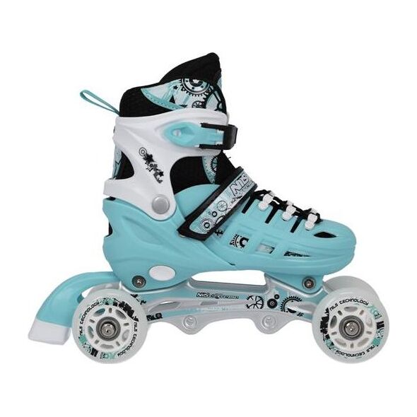 Rolki Nils Extreme NH10905 z wymienną płozą regulowane miętowe r. 35-38 6063203 5907695532791