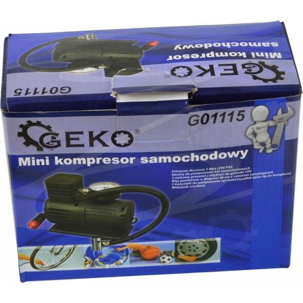 Geko MINI KOMPRESOR SAMOCHODOWY (20) G01115 GEKO