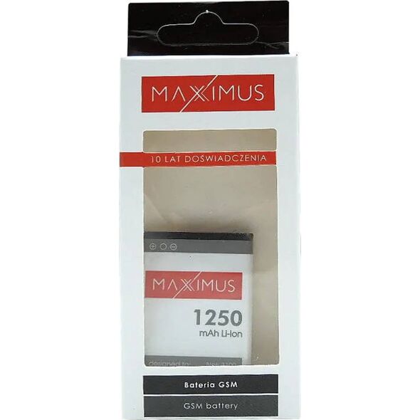 Bateria Maxximus BAT MAXXIMUS NOKIA 3100 1250mAh Li-Ion 3650/3100N BL-5C, NON-NOKIA MOBILE (NTC)