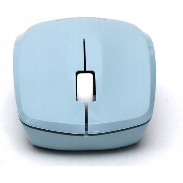 Mysz Omega OMEGA MYSZ BEZPRZEWODOWA MOUSE WIRELESS 1200DPI LIGHT BLUE [45867]