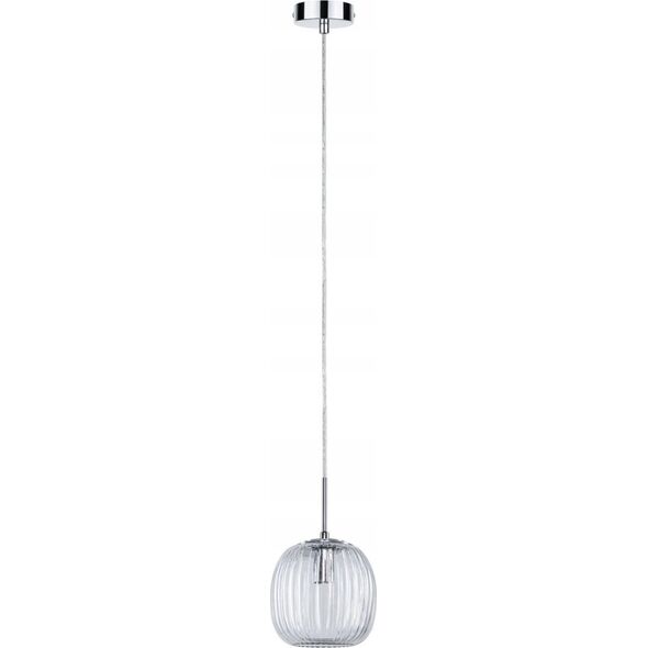 Lampa wisząca Paulmann Oprawa wisząca łazienkowa RUYA E14 max.20W IP44 230V chrom / szkło