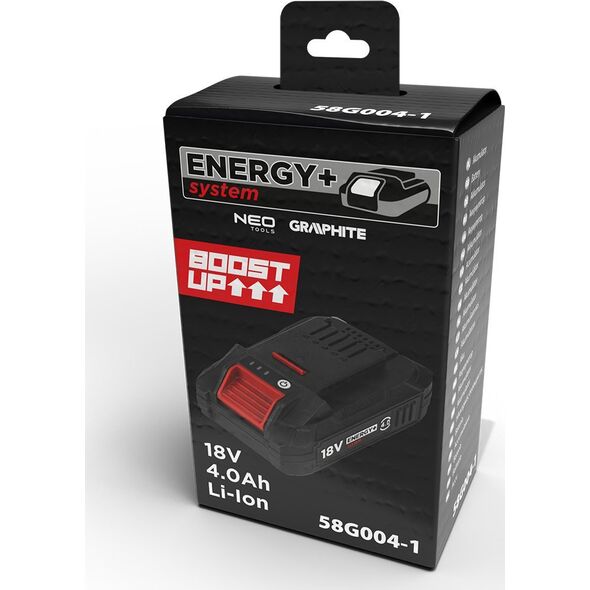 Graphite Akumulator Energy+ 18V Li-Ion 4.0Ah BOOST UP
