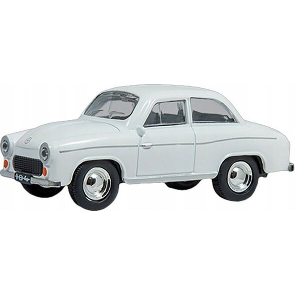 Daffi Pojazd PRL Syrena 104 Biały