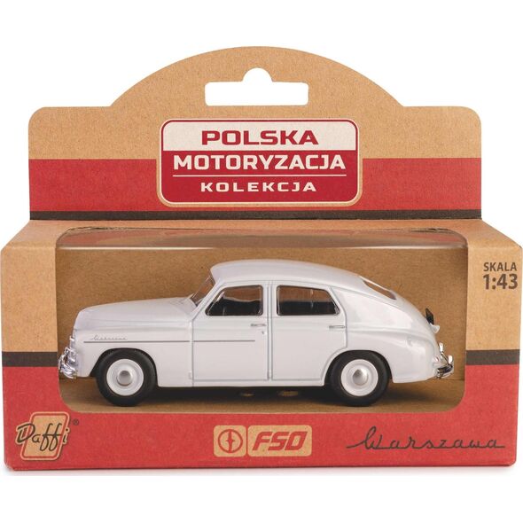 Daffi Pojazd PRL WARSZAWA M20 - Biały