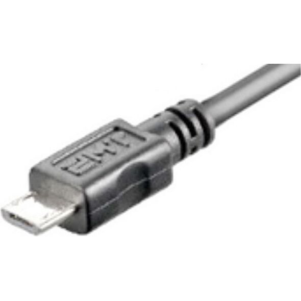 Kabel USB PremiumCord USB-A - microUSB 1 m Czarny (ku2m1fkr)