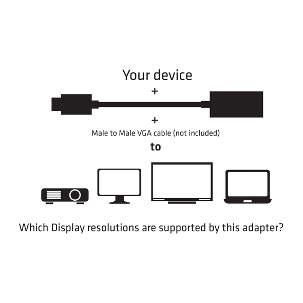 Adapter USB Club 3D USB-C - VGA Czarny  (CAC-1502)