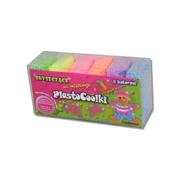 Sellmar Plastocoolki Błyszczące 6sztopk - PC6B