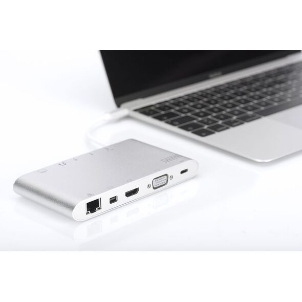 Stacja/replikator Digitus DA-70861 USB-C