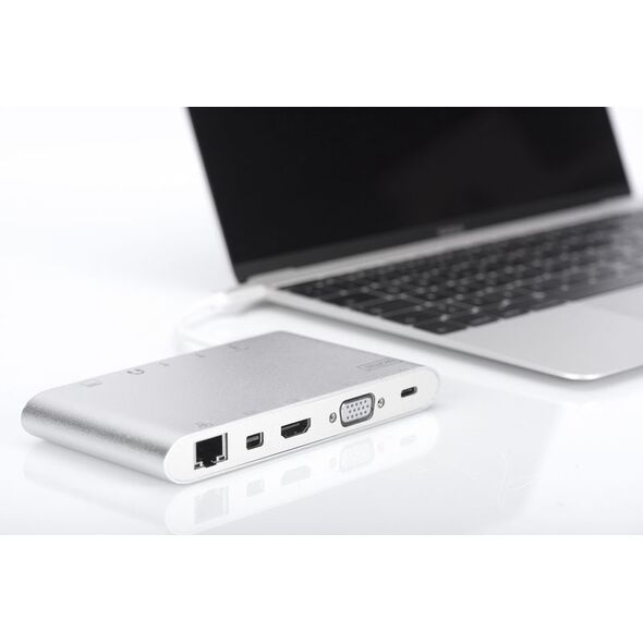 Stacja/replikator Digitus DA-70861 USB-C