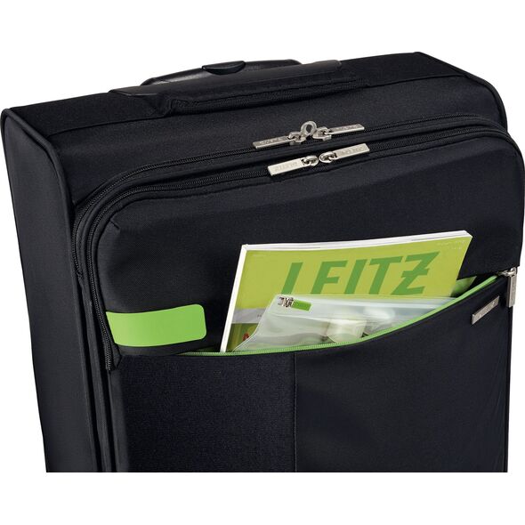Esselte Walizka Leitz 4Wheel Carry-on Trolley Complete black (62270095)