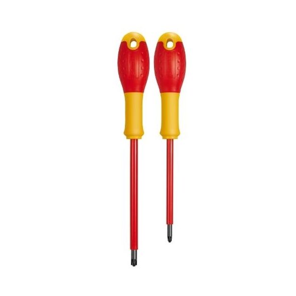Stanley Zestaw wkrętaków z gniazdem uniwersalnym PZ1x100 PZ2x125 - FMHT0-62649