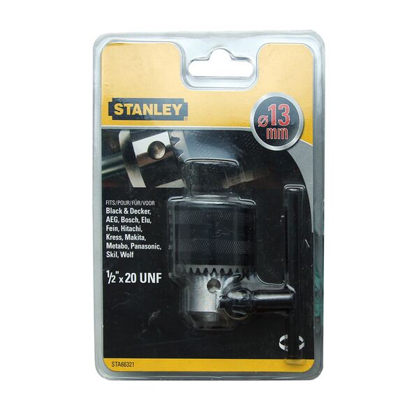 Stanley Uchwyt wiertarski kluczykowy 13mm z kluczykiem STA66321