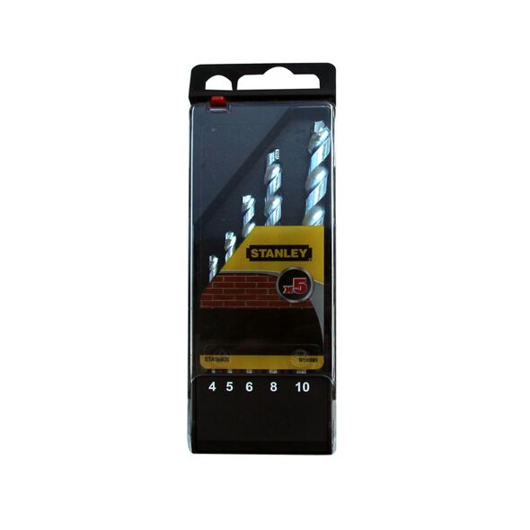Wiertło Stanley do betonu walcowe 4 5 6 10 8mm zestaw (STA56035)