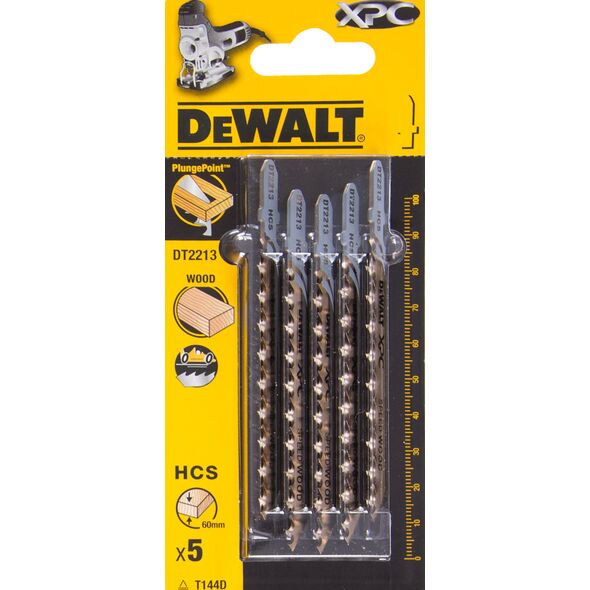 Dewalt Brzeszczoty XPC uchwyt T 5szt. - DT2213