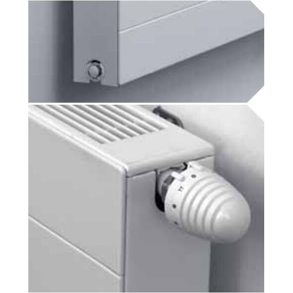 Stelrad Grzejnik dekoracyjny Planar Style z gładkim panelem czołowym Typ 22 60 x 70cm lewostronny (GR-ST-PS-22/60/70L)