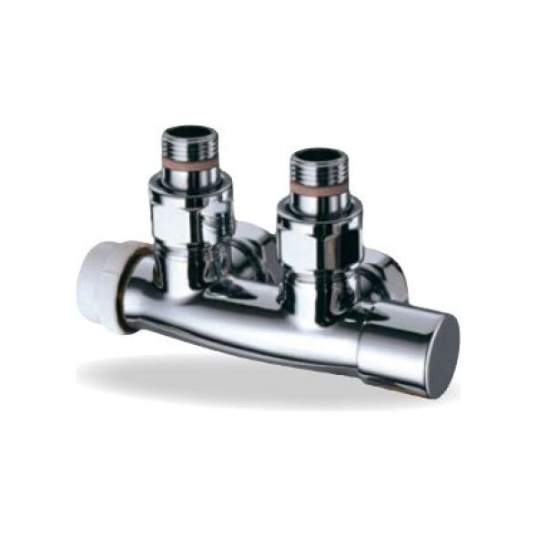 Zawór termostatyczny Duo 1/2" x 3/4" lewy (OT290LC1/2DL)