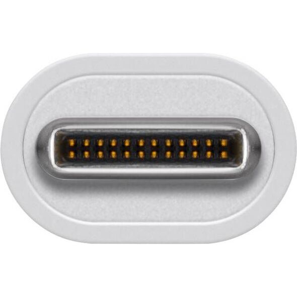 Kabel USB Goobay USB-C - USB-C 1 m Biały (67194)