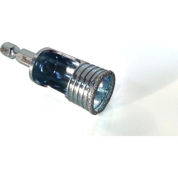 M.K. Morse Otwornica z nasypem diamentowym z uchwytem Quick Change 6mm (MORSE-PTA-DGM04C)