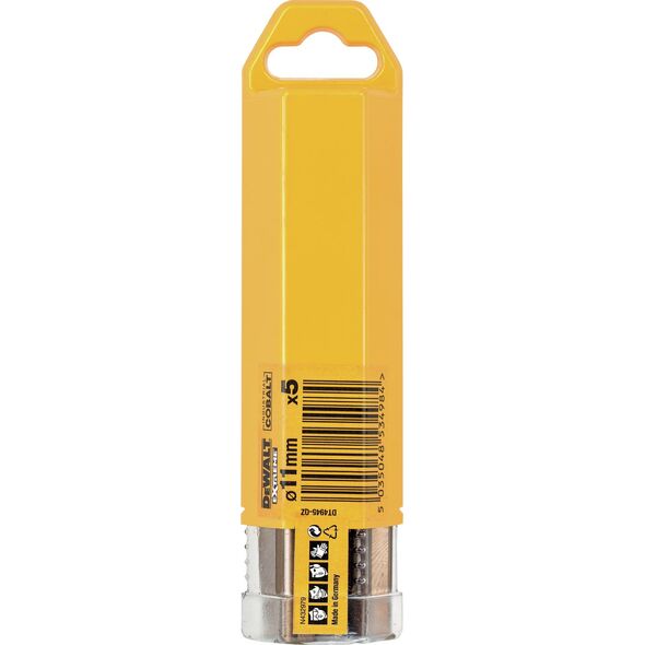 Wiertło Dewalt do metalu kobaltowe walcowe 11mm 5szt. (DT4945)