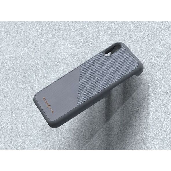 Nordic Elements Nordic Elements Original Hel - Etui Iphone Xr Z Prawdziwym Drewnem Klonowym (mid Grey)