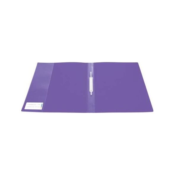 Herma HERMA Schnellhefter A4 violett transluzent PP 3St.
