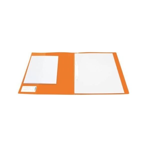 Herma HERMA Schnellhefter A4 orange transluzent PP 3St.