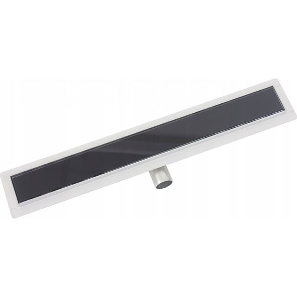 Hydroland HYDROLAND ODWODNIENIE LINIOWE SLEEK 700 CZARNE SZKŁO // OD.H.SLEEK-700-CZARNE